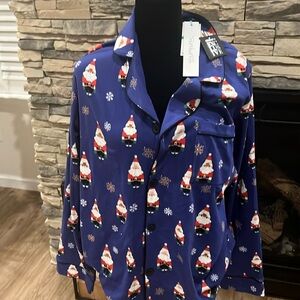 Men Santa Pjs super soft organic materials